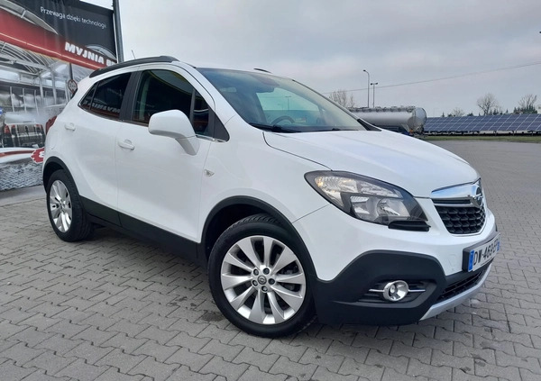 Opel Mokka cena 38500 przebieg: 152148, rok produkcji 2015 z Andrychów małe 137